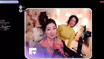 Valkyrae’s Last Minute appearance on Fuslie’s Stream