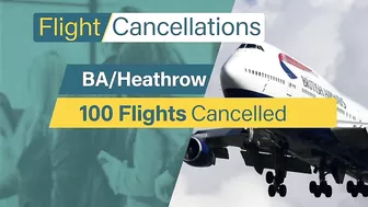 Travel chaos continues in UK as flights are cancelled and delayed | 5 News