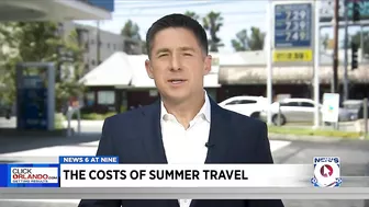 Rising gas prices drives up costs of summer travel