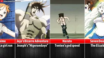 Weirdest Runs in Anime I Different Anime Runs I Anime Senpai Comparisons