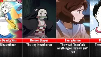 Weirdest Runs in Anime I Different Anime Runs I Anime Senpai Comparisons