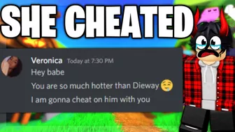 MY ROBLOX GIRLFRIEND CHEATED ON ME ????