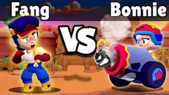 BONNIE 1vs1 FANG | 18 Test ???? | Battle Of Stunt Show | Brawl Stars