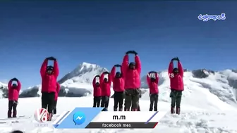 ITBP Creates New Record By Performing Yoga At 22K Feet | Uttarakhand | V6 News