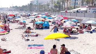 Sitges beach walk/ Walking Spain best beaches ????️????????