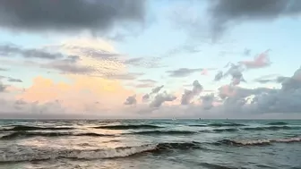 Beautiful Wednesday Sunrise at the Beach in North Naples, FL 06.08.22