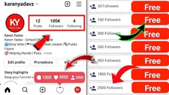 1 दिन में 20k Instagram Followers Kaise Badhaye 2022 | How To Increase Instagram Followers And Likes