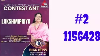 ????LIVE: Voting Result Today 6 PM | Asianet Hotstar BiggBoss Malayalam Season 4 Latest Vote Result