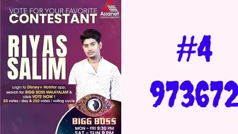 ????LIVE: Voting Result Today 6 PM | Asianet Hotstar BiggBoss Malayalam Season 4 Latest Vote Result