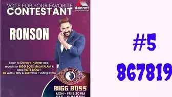 ????LIVE: Voting Result Today 6 PM | Asianet Hotstar BiggBoss Malayalam Season 4 Latest Vote Result