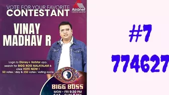 ????LIVE: Voting Result Today 6 PM | Asianet Hotstar BiggBoss Malayalam Season 4 Latest Vote Result