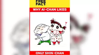 Why Ai-chan likes only shinchan in shinchan anime series | #shorts #freefacts #shinchan