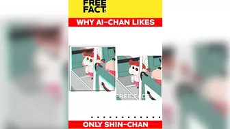 Why Ai-chan likes only shinchan in shinchan anime series | #shorts #freefacts #shinchan