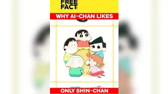 Why Ai-chan likes only shinchan in shinchan anime series | #shorts #freefacts #shinchan