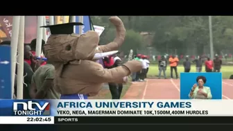 Africa University games Ugandan, Yeko Dismas wins mens' 10K metres race