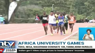 Africa University games Ugandan, Yeko Dismas wins mens' 10K metres race