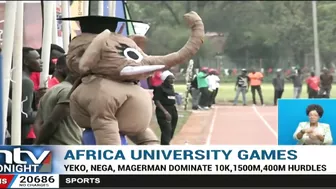 Africa University games Ugandan, Yeko Dismas wins mens' 10K metres race