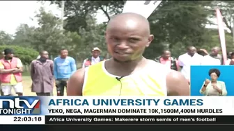 Africa University games Ugandan, Yeko Dismas wins mens' 10K metres race