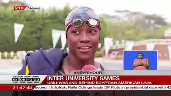 Inter University Games: USIU and KU sail into the next round in swimming