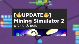 Is Roblox Mining Simulator 2 BAD?! (MINING SIMULATOR UPDATE)