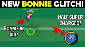 BONNIE CHARGES HER SUPER BEFORE LANDING!!! | Brawl Stars Glitches!