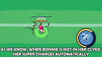 BONNIE CHARGES HER SUPER BEFORE LANDING!!! | Brawl Stars Glitches!