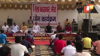 Meerut jail administration organises yoga camp for inmates