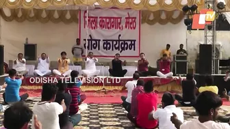 Meerut jail administration organises yoga camp for inmates