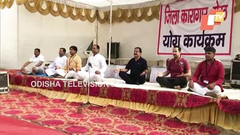 Meerut jail administration organises yoga camp for inmates