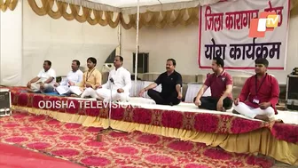 Meerut jail administration organises yoga camp for inmates