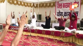 Meerut jail administration organises yoga camp for inmates