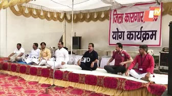 Meerut jail administration organises yoga camp for inmates