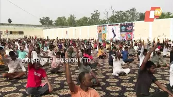 Meerut jail administration organises yoga camp for inmates