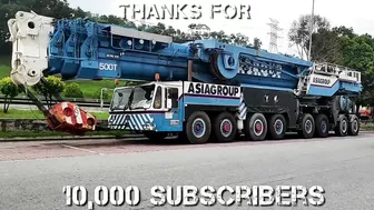 Heavy Crane in Malaysia | Compilation | Thanks for 10,000 Subscribers