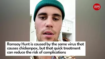 Justin Bieber reveals facial paralysis on Instagram Video