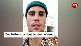 Justin Bieber reveals facial paralysis on Instagram Video