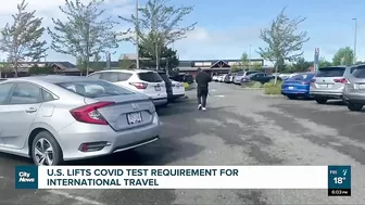 U.S. lifts COVID test requirement for international travel