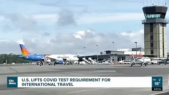 U.S. lifts COVID test requirement for international travel