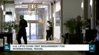 U.S. lifts COVID test requirement for international travel