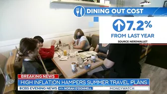 High inflation hampers summer travel plans