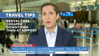 High inflation hampers summer travel plans