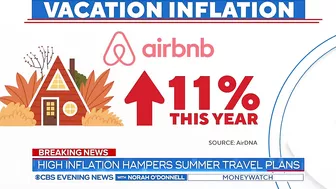 High inflation hampers summer travel plans