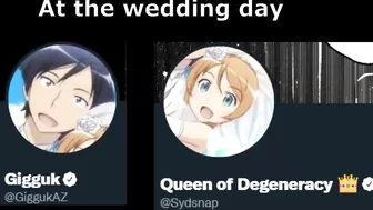 Anime References At Gigguks Wedding