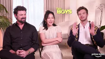 THE BOYS Stars Pick a Celebrity Co-Star for Their "Vought Lifetime Movie"