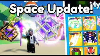 ????*NEW* Space Update GOT ALL NEW PETS in Mining Simulator 2(Roblox)