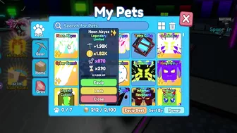 ????*NEW* Space Update GOT ALL NEW PETS in Mining Simulator 2(Roblox)