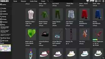 Avatar Shop Infinite Scrolling UPDATE! PAGES CRASHING FIXED? (ROBLOX)