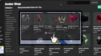 Avatar Shop Infinite Scrolling UPDATE! PAGES CRASHING FIXED? (ROBLOX)