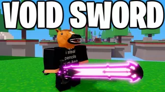 VOID SWORD Is CRAZY OP (Roblox Bedwars)