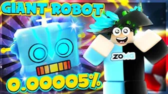 I Got The *GIANT ROBOT* Secret Pet! (Roblox Mining Simulator 2)